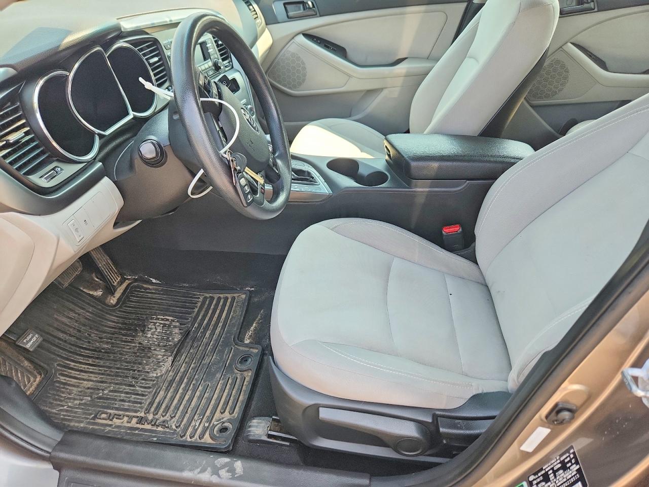 2013 Kia Optima Lx Серый vin: 5XXGM4A76DG228515