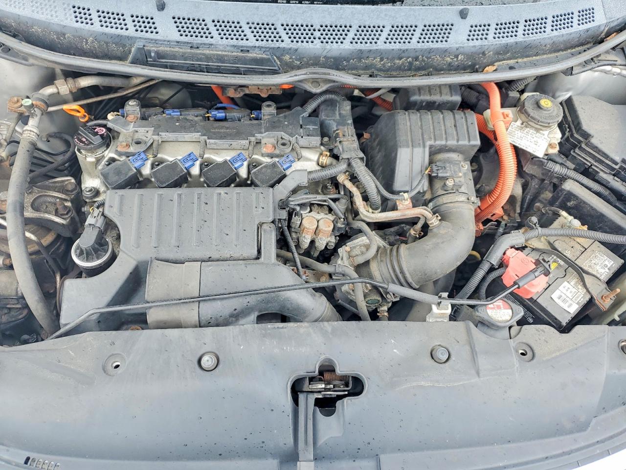 2007 Honda Civic Hybrid Silver vin: JHMFA36267S025919