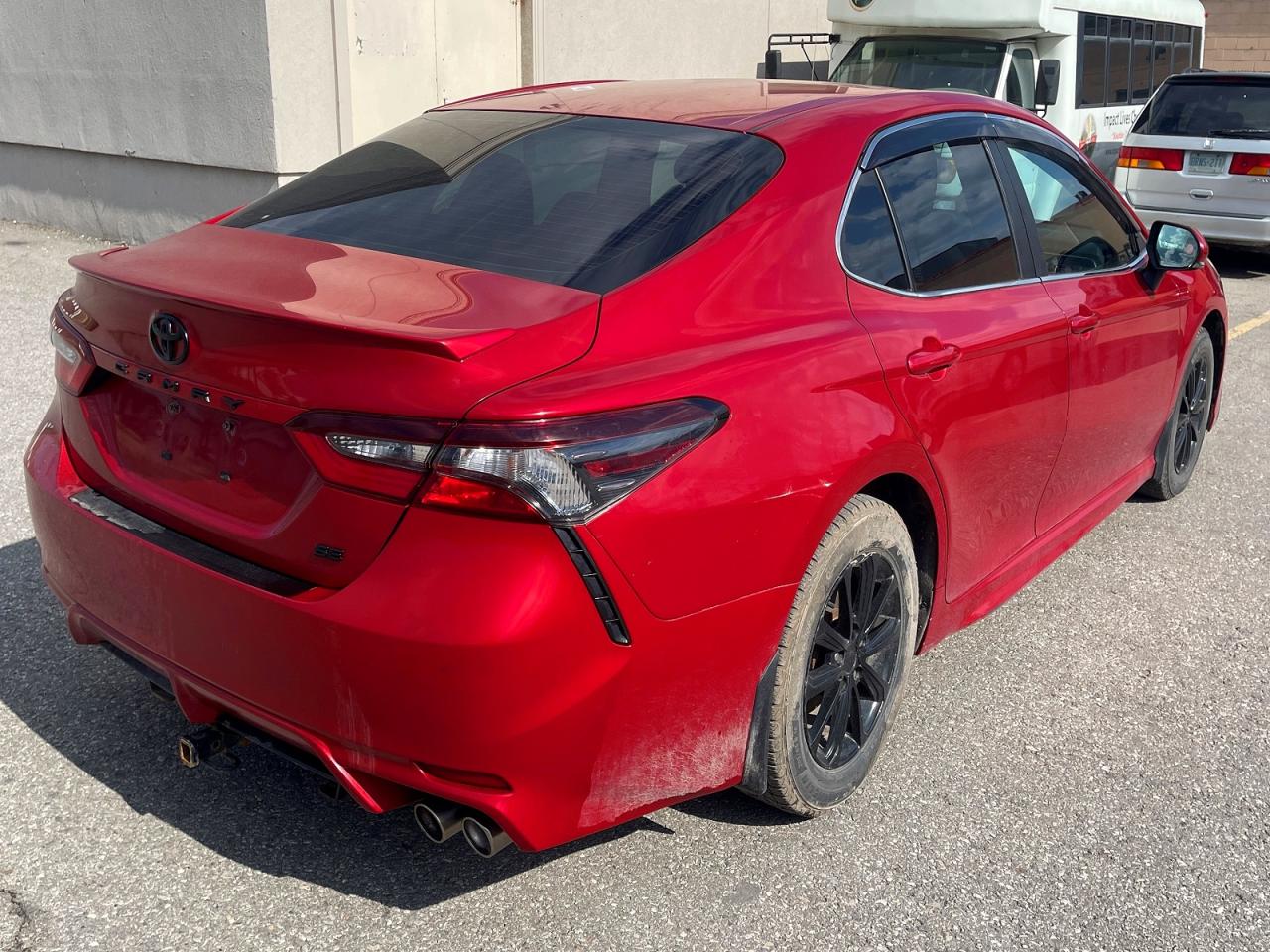 2022 Toyota Camry Se Красный vin: 4T1G11AK9NU040137