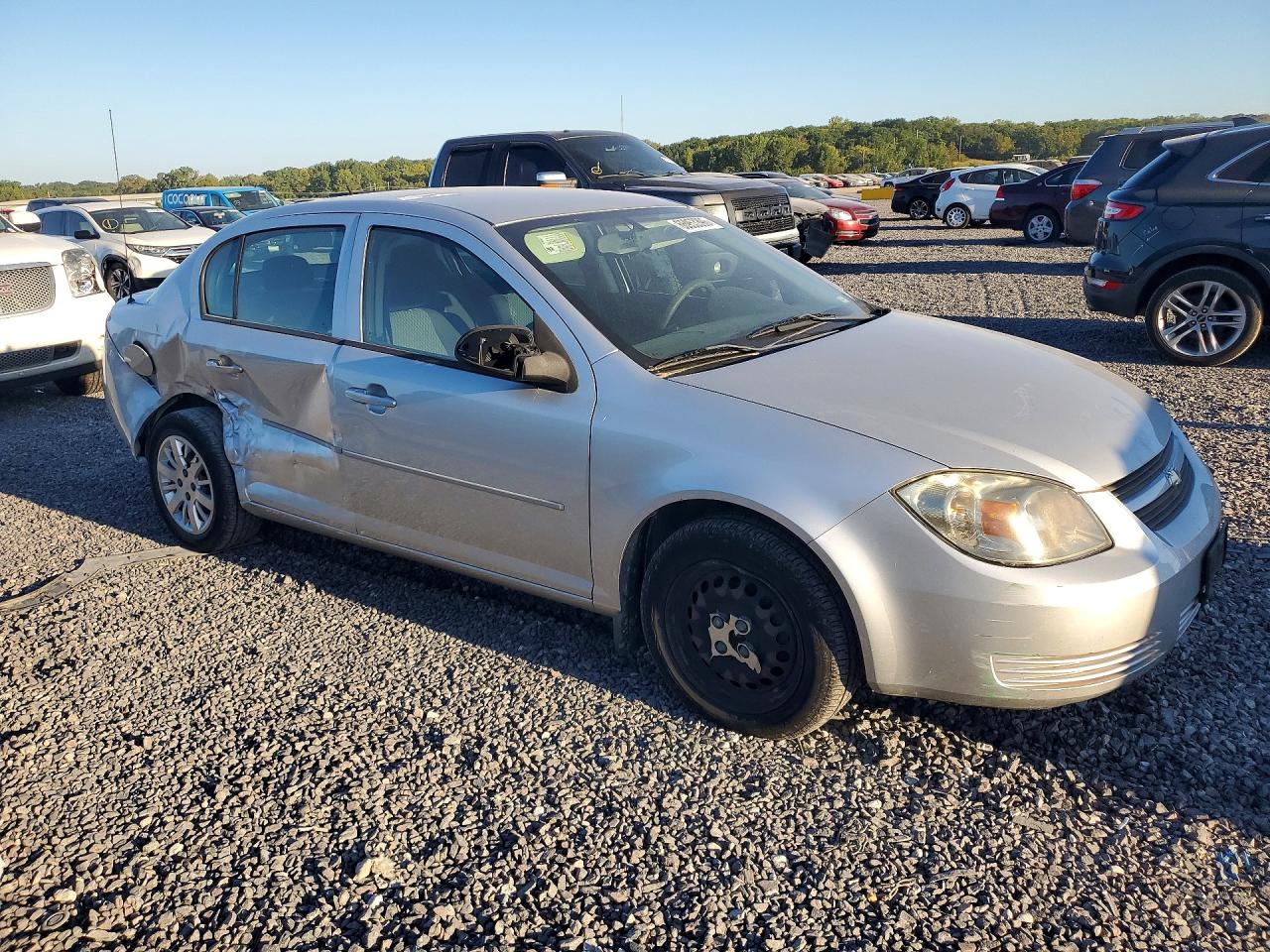 2010 Chevrolet Cobalt 1lt Silver vin: 1G1AD5F56A7154397