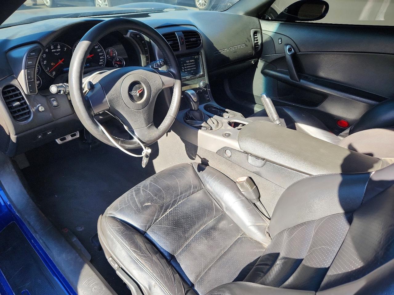 2006 Chevrolet Corvette Blue vin: 1G1YY36U665119022