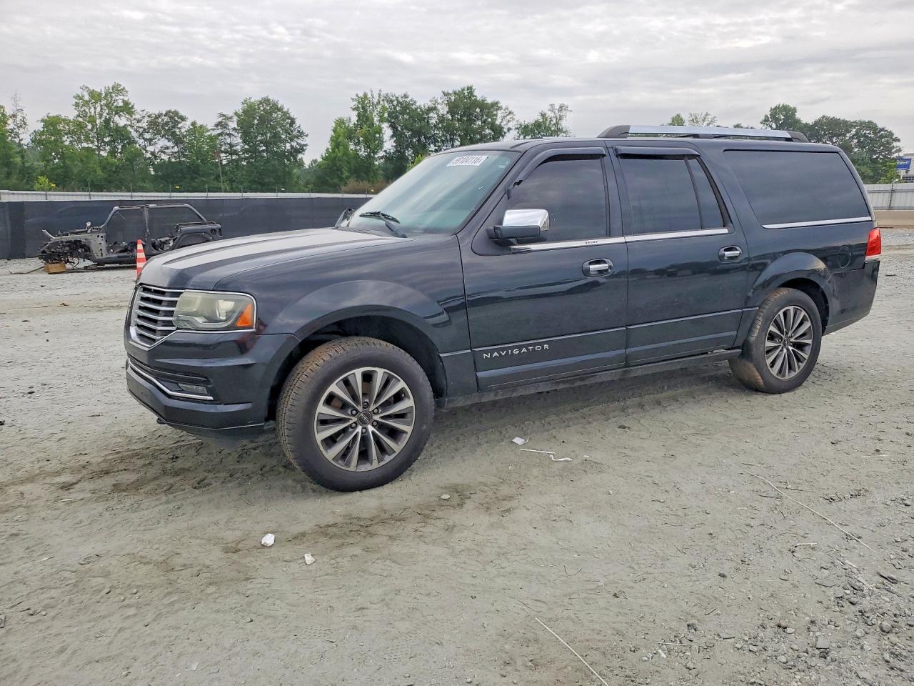 2015 Lincoln Navigator L Black vin: 5LMJJ3HT2FEJ02938