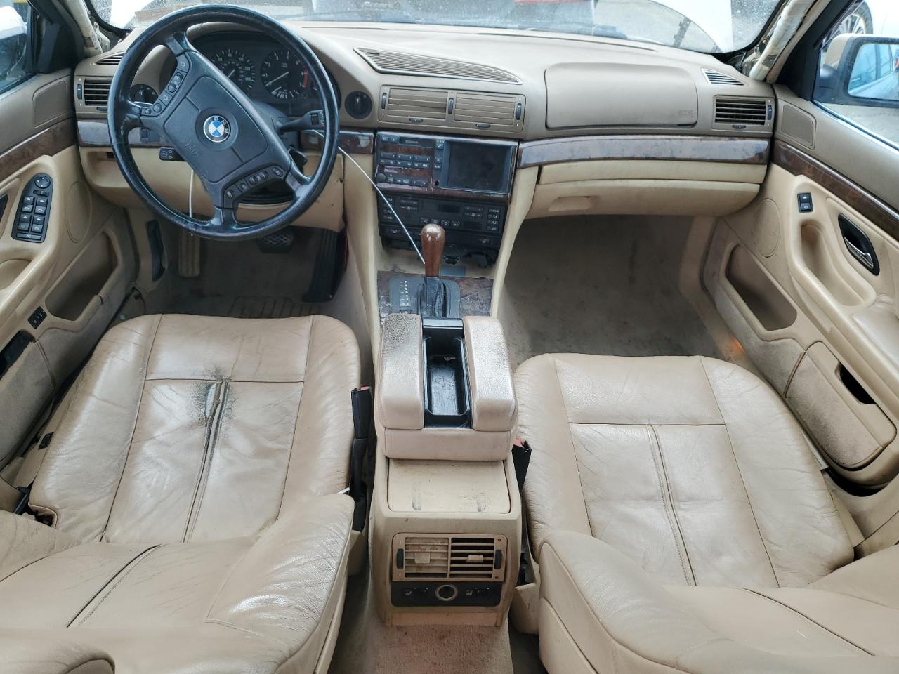 2000 Bmw 740 Il Tan vin: WBAGH8341YDP14936