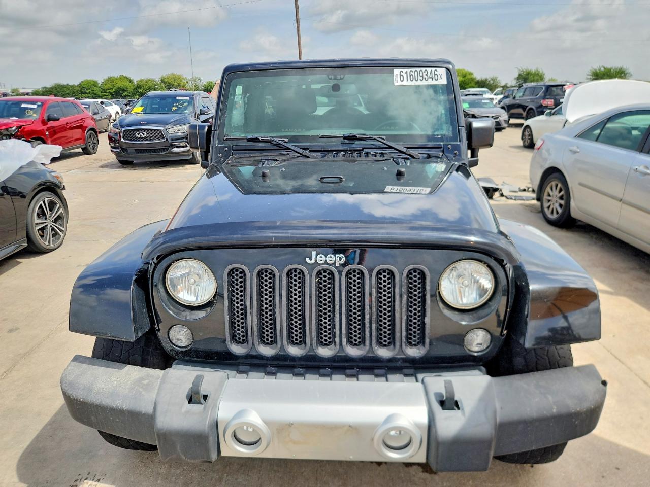 2015 Jeep Wrangler Unlimited Sahara Black vin: 1C4HJWEG4FL732986