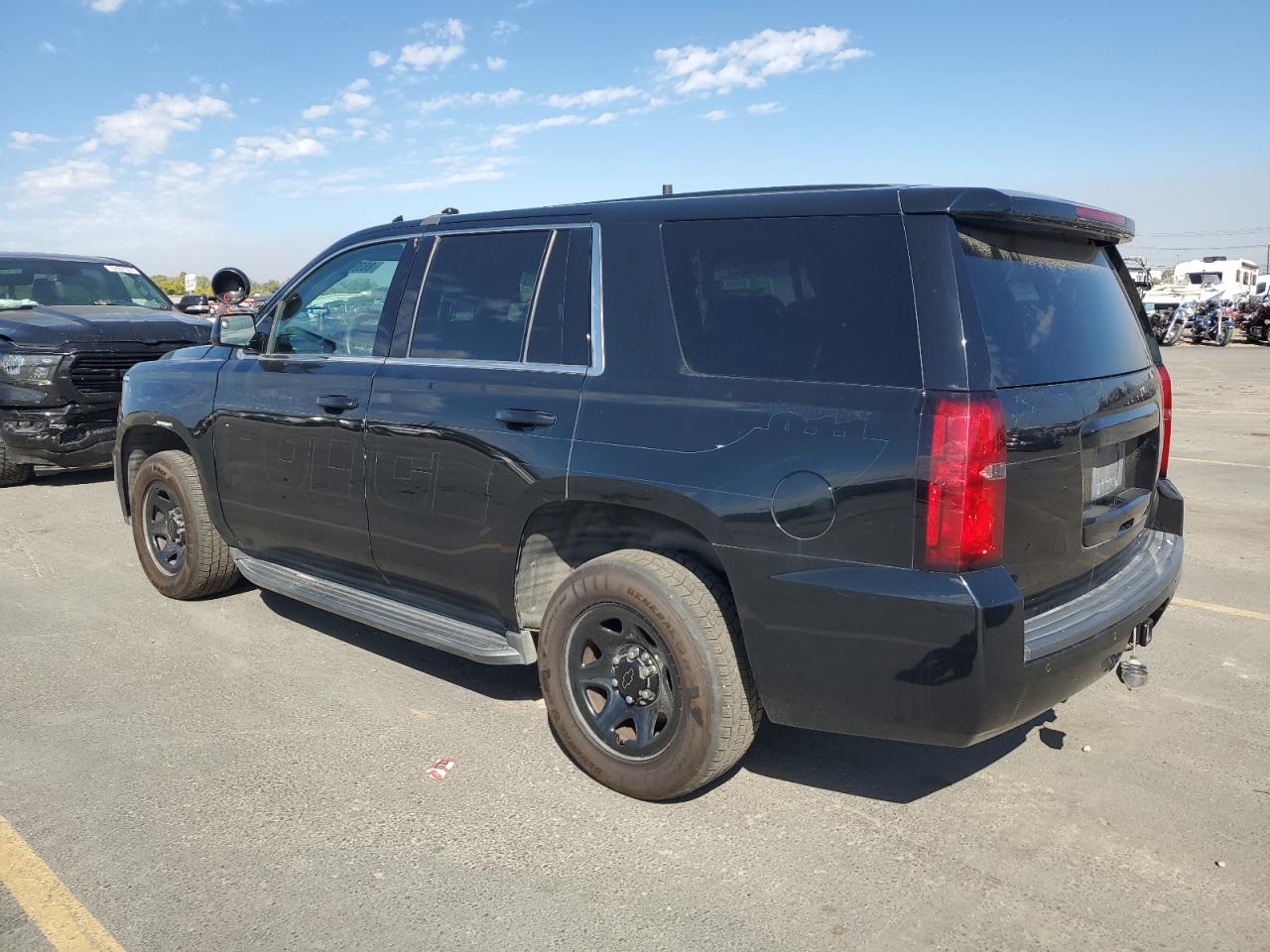 2018 Chevrolet Tahoe Police Черный vin: 1GNSKDEC6JR212452