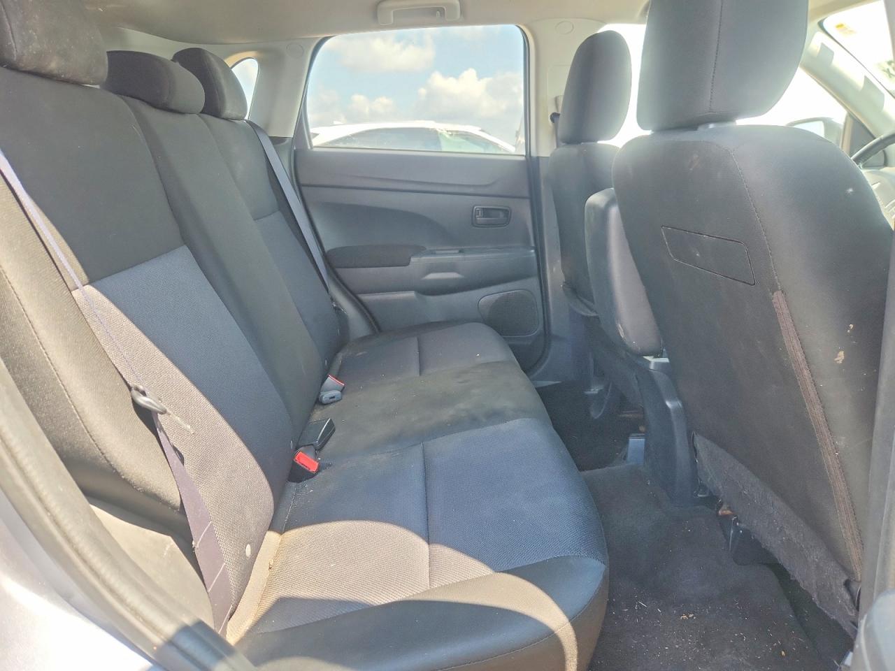 2012 Mitsubishi Outlander Sport Es Gray vin: JA4AP3AU8CZ011115