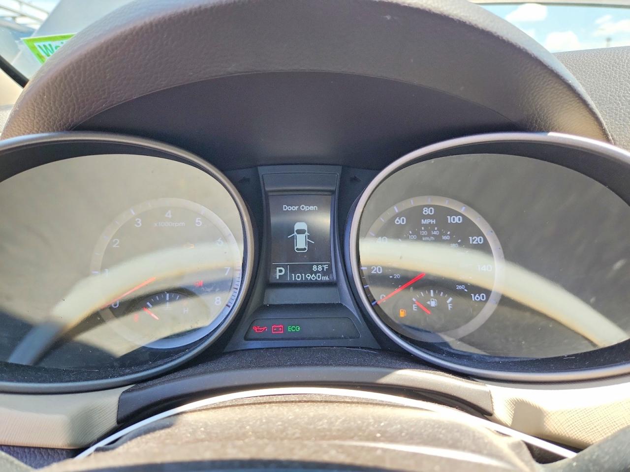 2014 Hyundai Santa Fe Sport 2.4l Brown vin: 5XYZUDLB6EG156013