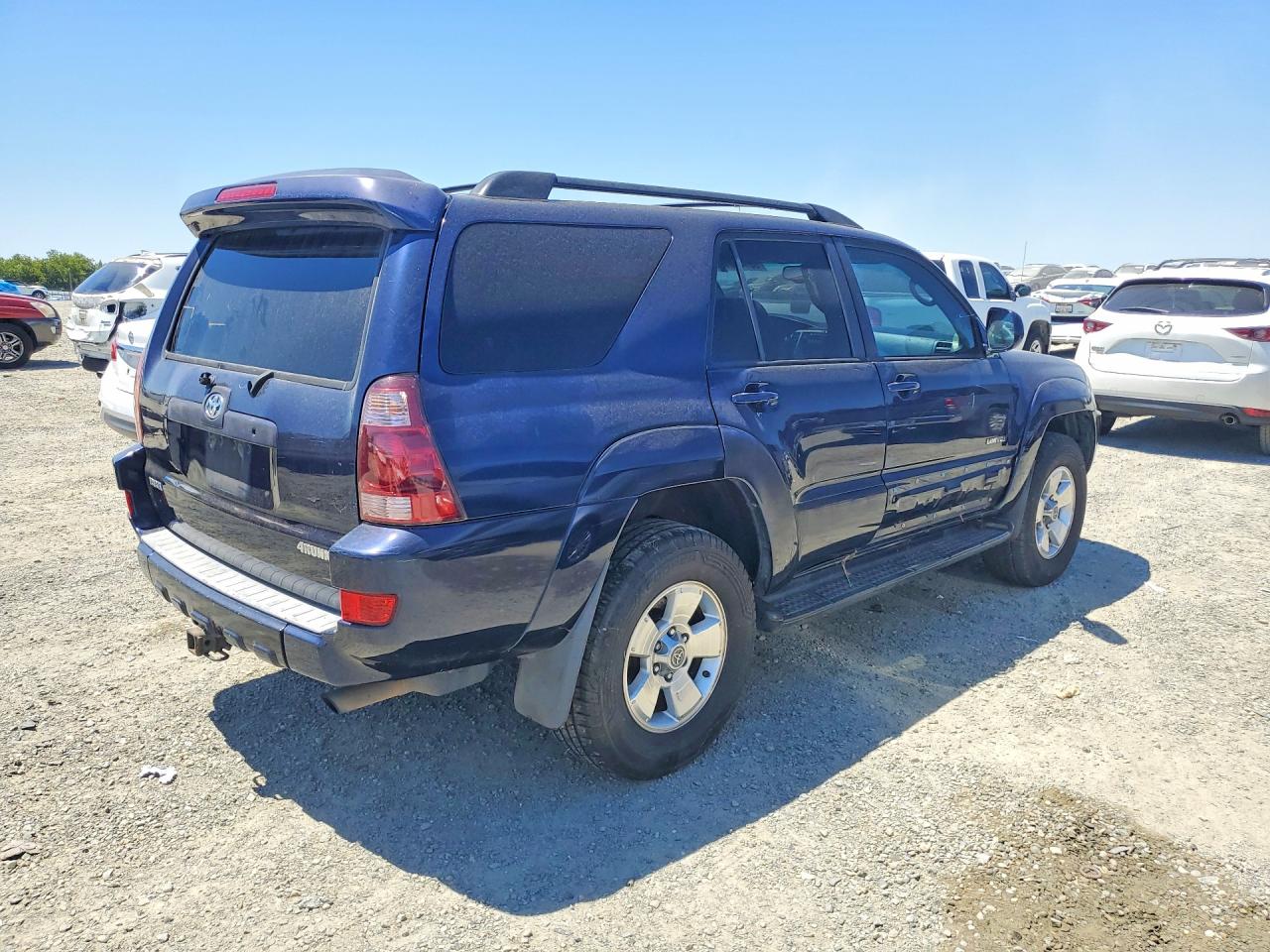 2005 Toyota 4runner Limited Blue vin: JTEZU17R458025073