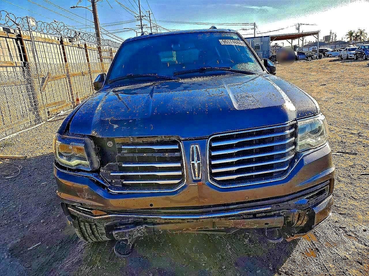 2015 Lincoln Navigator Gray vin: 5LMJJ2HT8FEJ01738
