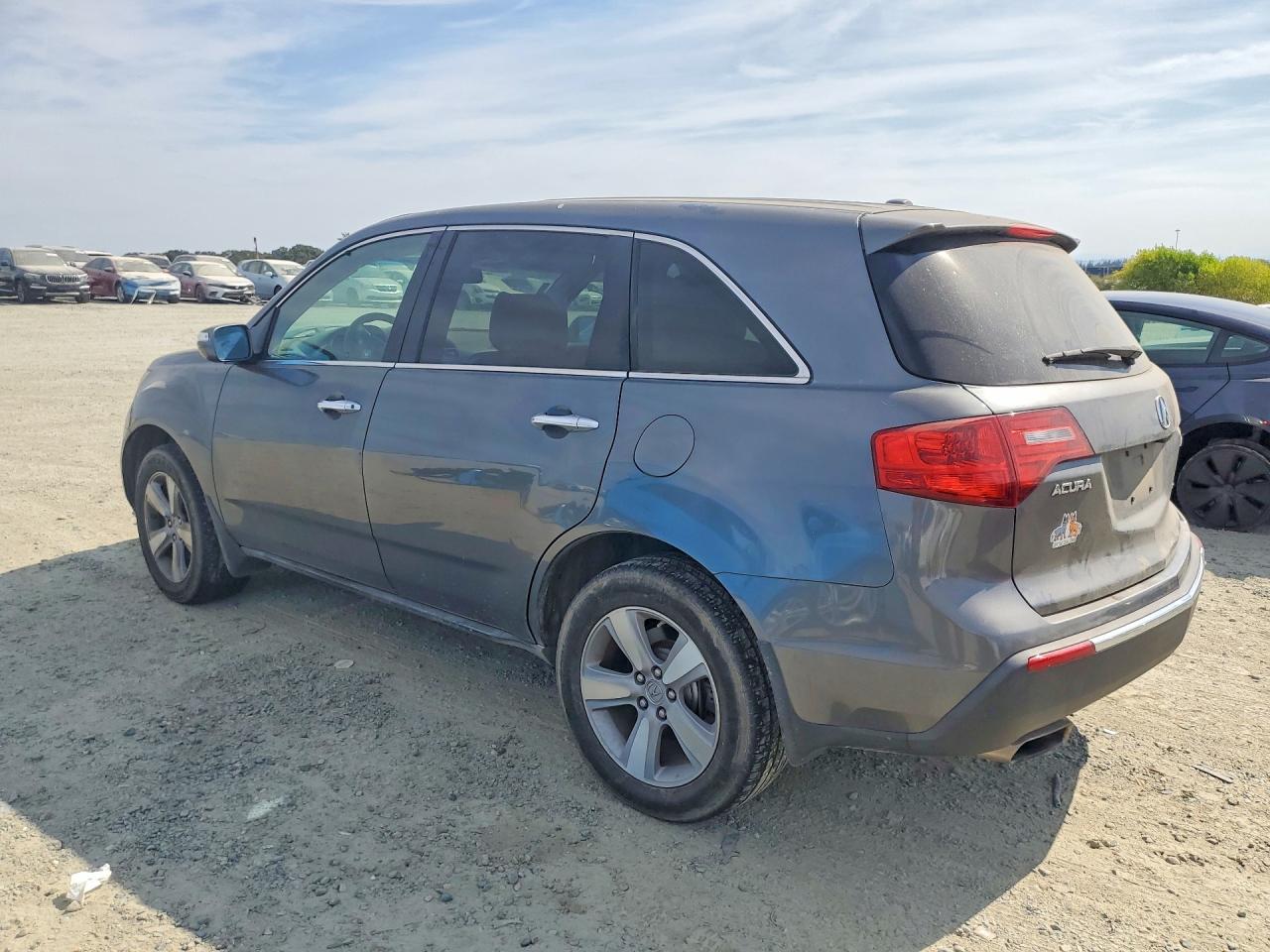 2011 Acura Mdx Technology Gray vin: 2HNYD2H49BH531734