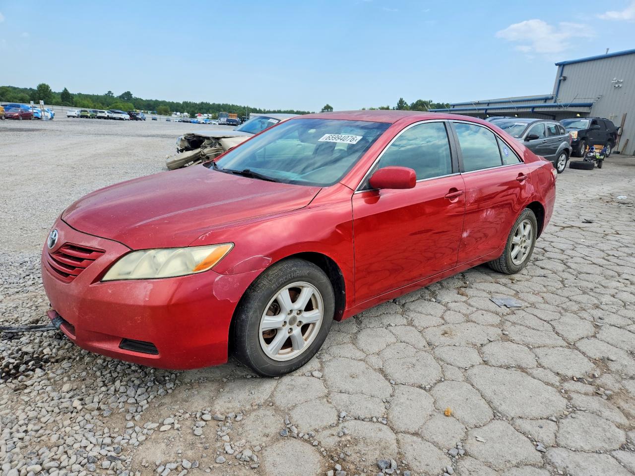 2009 Toyota Camry Le Red vin: 4T1BE46K19U327678