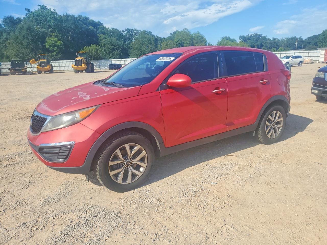 2015 Kia Sportage Lx Красный vin: KNDPB3AC8F7683374
