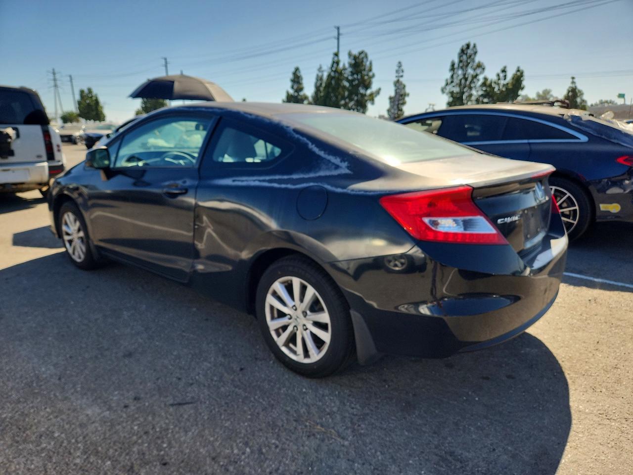 2012 Honda Civic Ex Black vin: 2HGFG3B8XCH538961