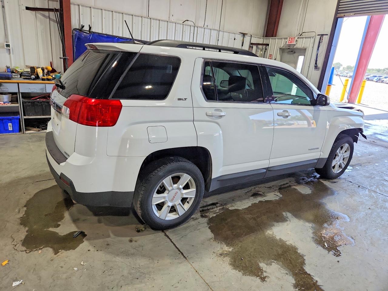 2013 Gmc Terrain Slt White vin: 2GKFLVE39D6339570