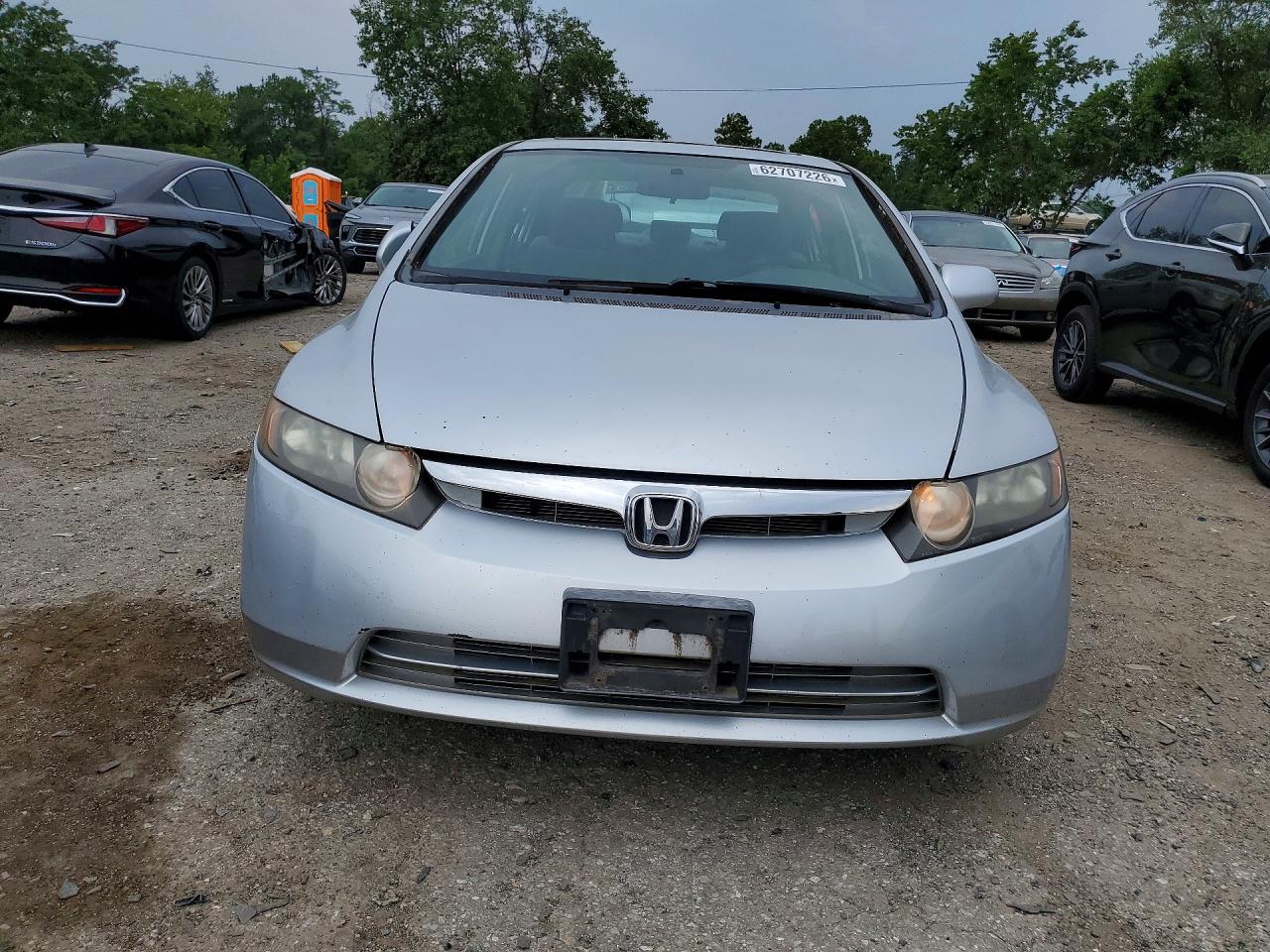 2006 Honda Civic Ex Silver vin: 1HGFA168X6L004480
