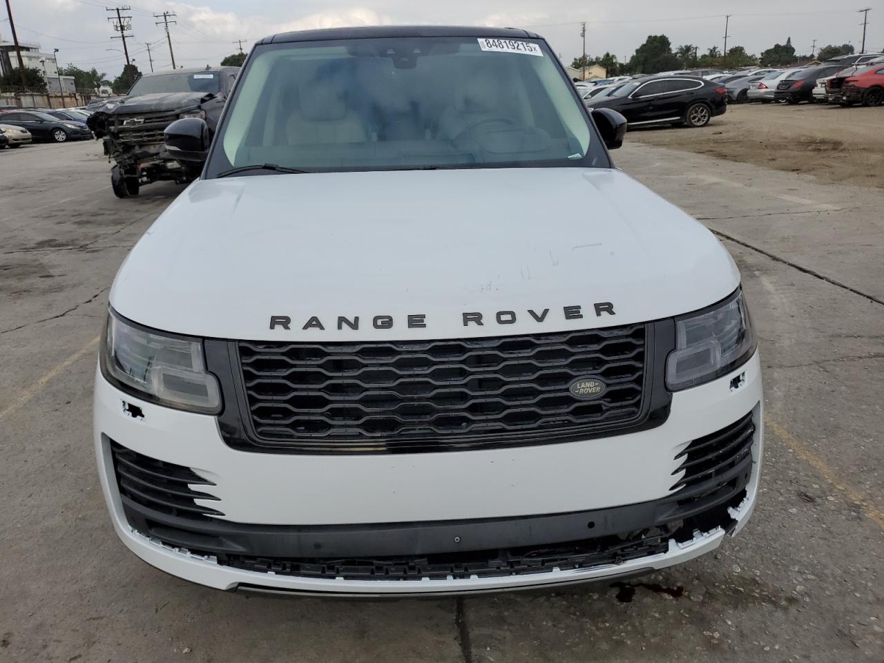 2018 Land Rover Range Rover Hse Белый vin: SALGS2SV1JA387577