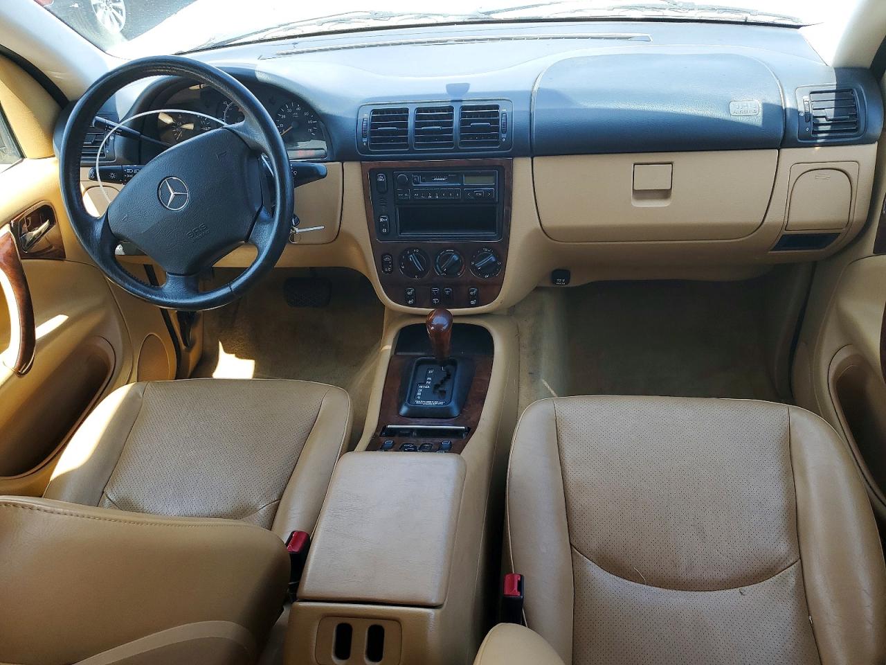 1999 Mercedes-benz Ml 430 Green vin: 4JGAB72E6XA067394