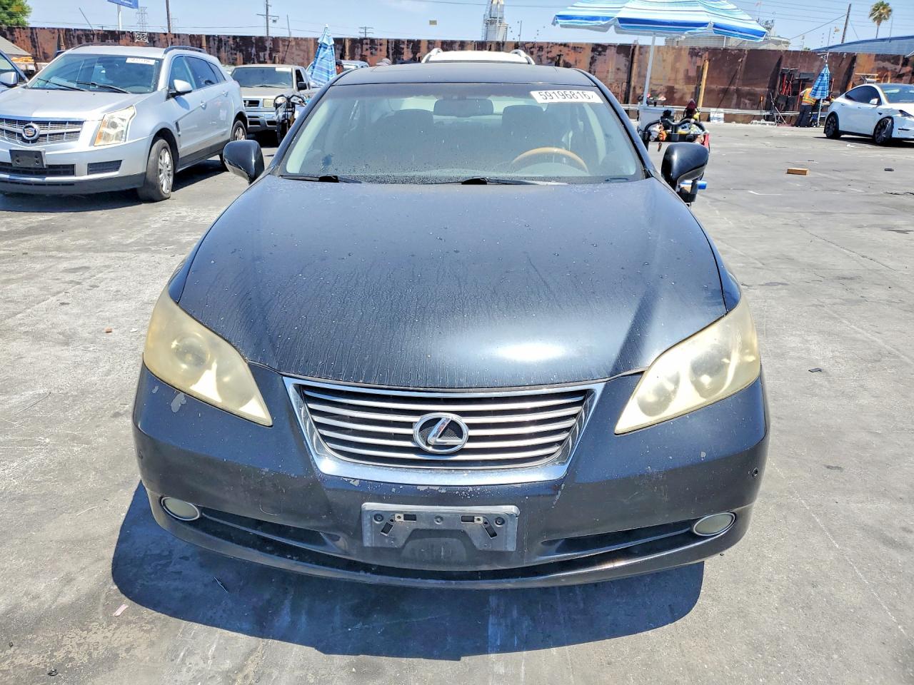2007 Lexus Es 350 Black vin: JTHBJ46G372064306