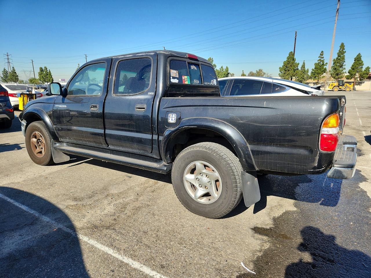 2002 Toyota Tacoma Double Cab Prerunner Черный vin: 5TEGN92N72Z107370