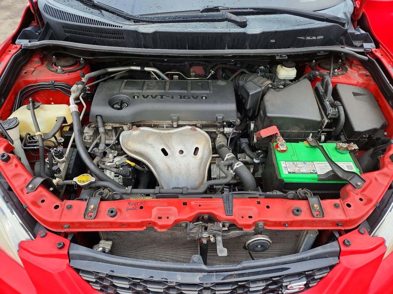 2010 Toyota Corolla Matrix S Red vin: 2T1LE4EE1AC017326