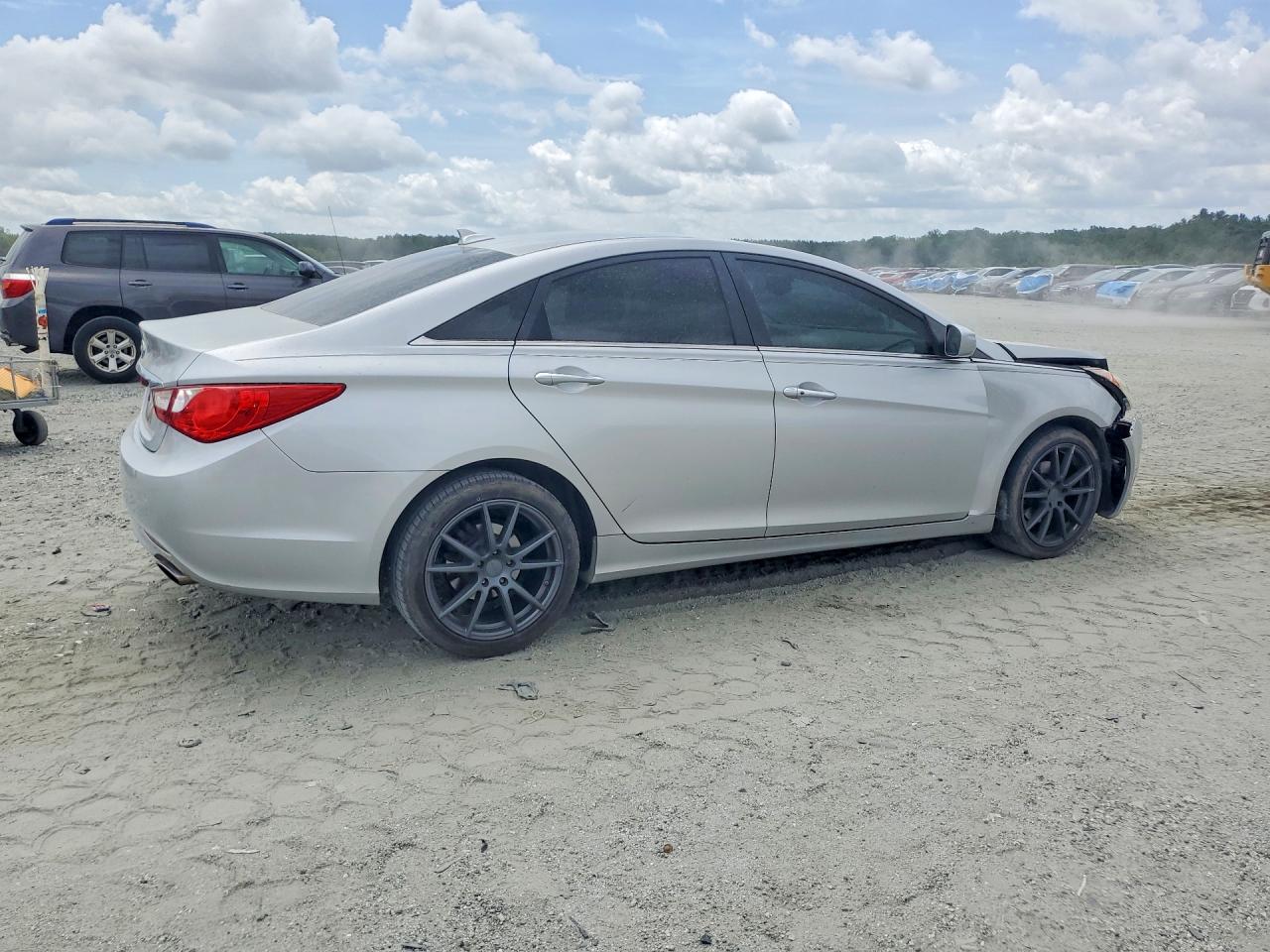 2013 Hyundai Sonata Se Silver vin: 5NPEC4AC8DH708745
