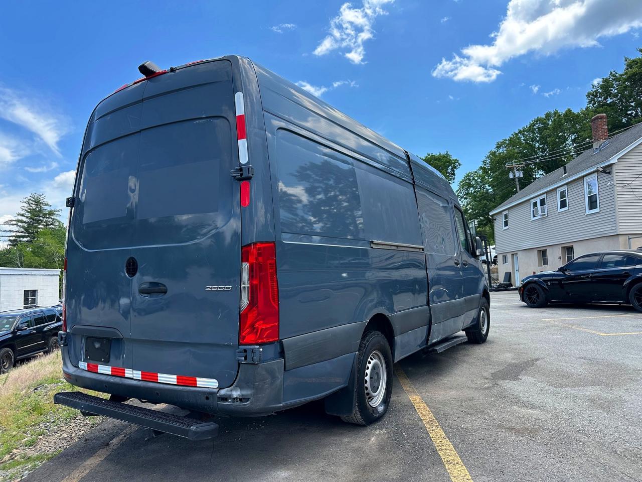 2019 Mercedes-benz Sprinter 2500 Серый vin: WD4PF1CD3KP150623