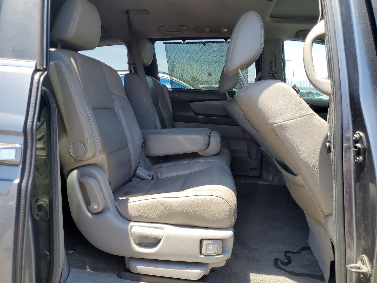 2012 Honda Odyssey Exl Gray vin: 5FNRL5H62CB101566
