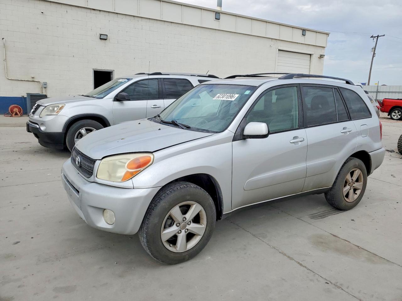 2004 Toyota Rav4 Base Silver vin: JTEGD20V740023254