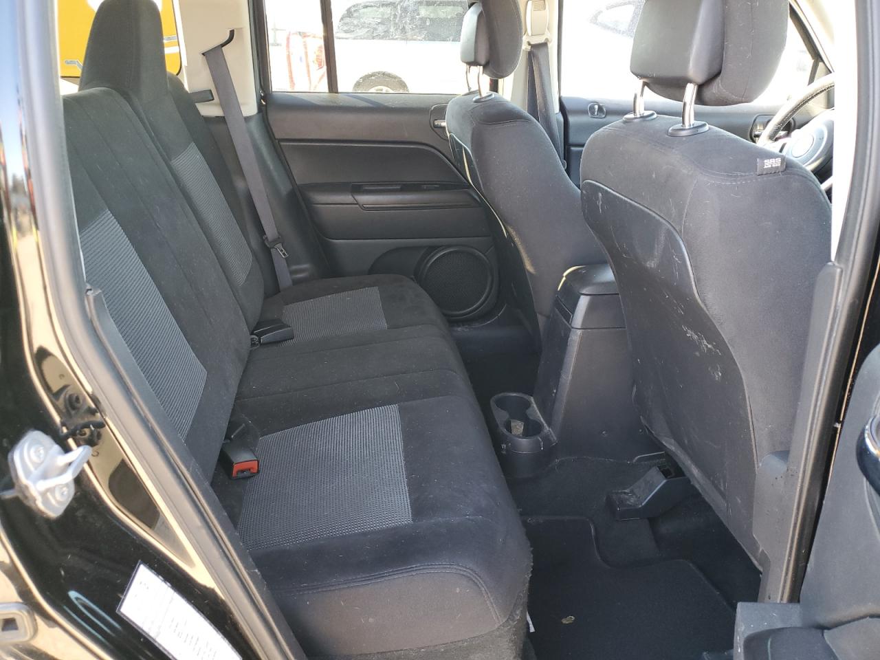 2017 Jeep Patriot Latitude Черный vin: 1C4NJRFB1HD175524