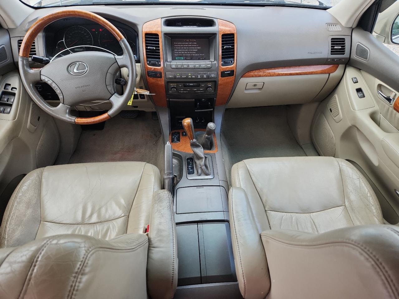 2004 Lexus Gx 470 Cream vin: JTJBT20X740025215