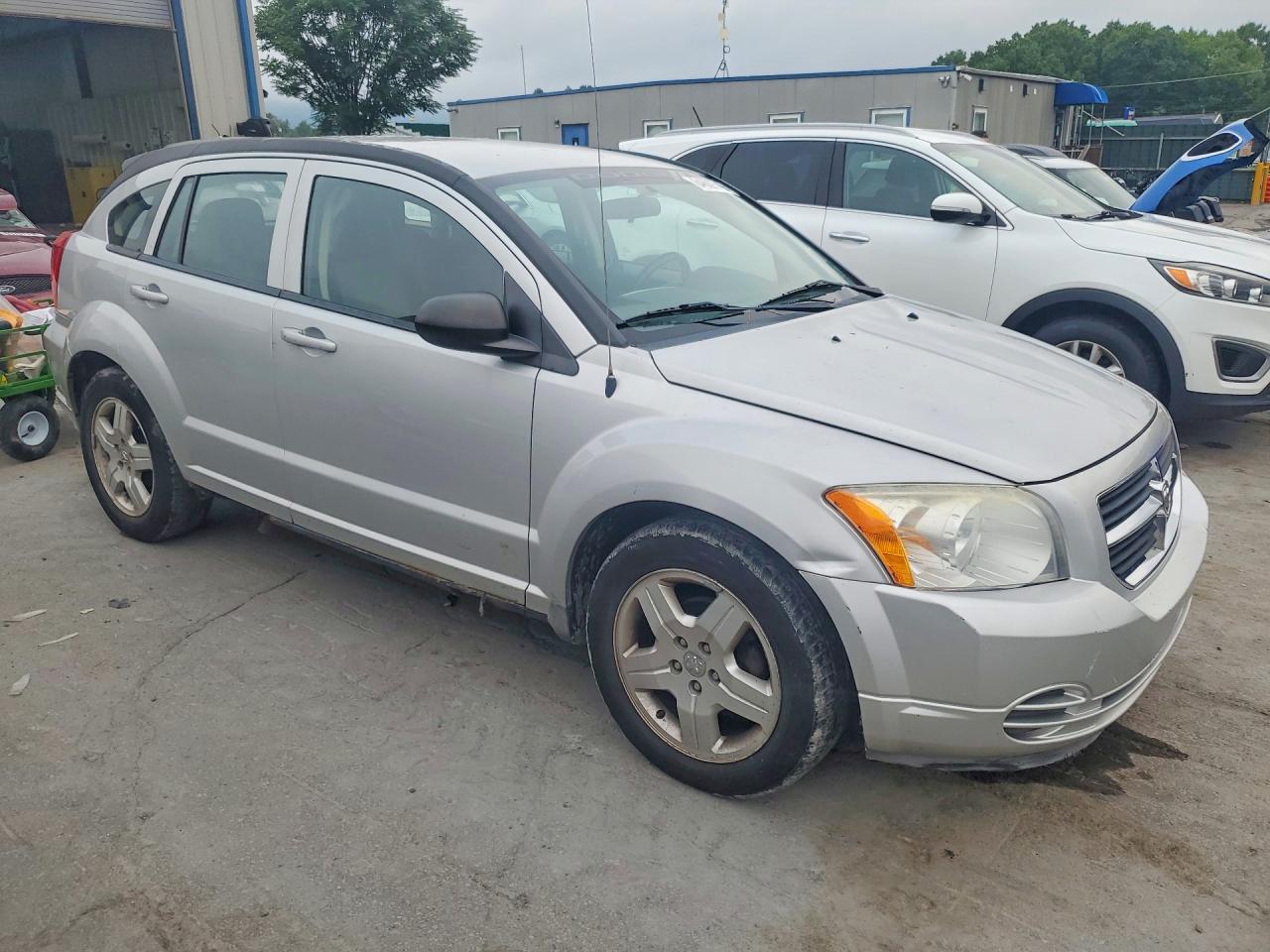 2009 Dodge Caliber Sxt Silver vin: 1B3HB48A79D136568