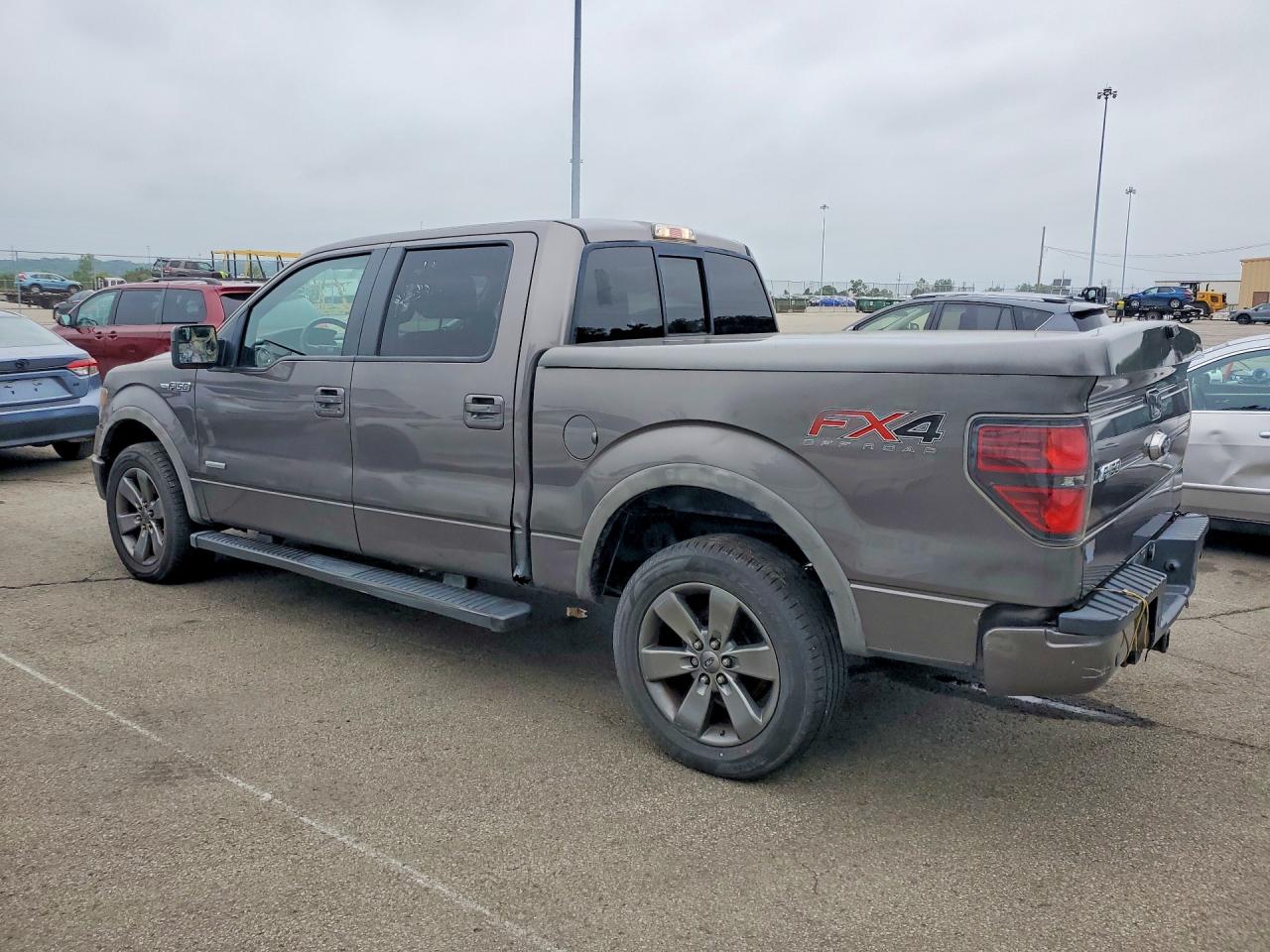 2014 Ford F150 Supercrew Серый vin: 1FTFW1ET9EFC49497