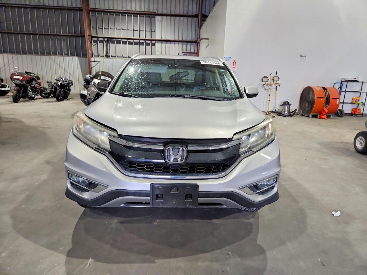 2015 Honda Cr-v Exl Silver vin: 2HKRM4H72FH617934
