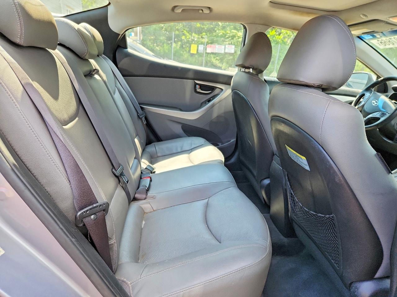 2013 Hyundai Elantra Limited Gray vin: KMHDH4AE3DU703405