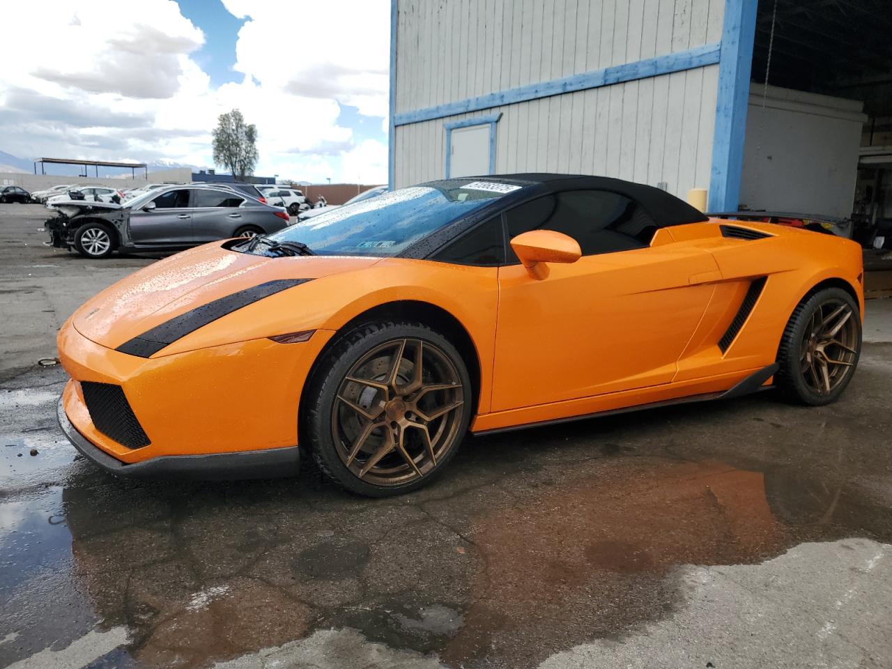 2006 Lamborghini Gallardo Spyder Оранжевый vin: ZHWGU22T46LA03894