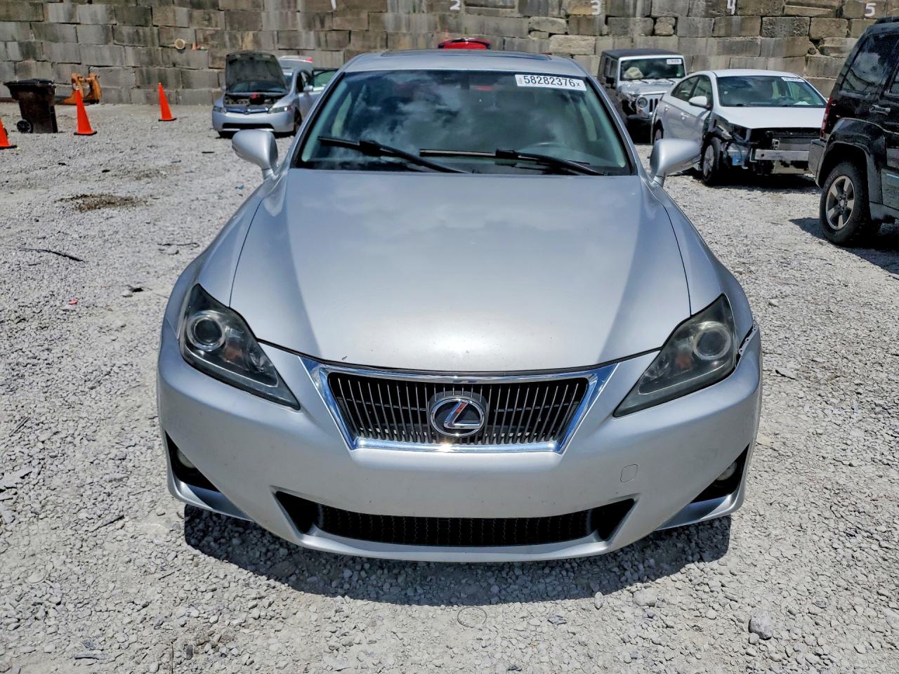 2011 Lexus Is 250 Silver vin: JTHCF5C28B5045309