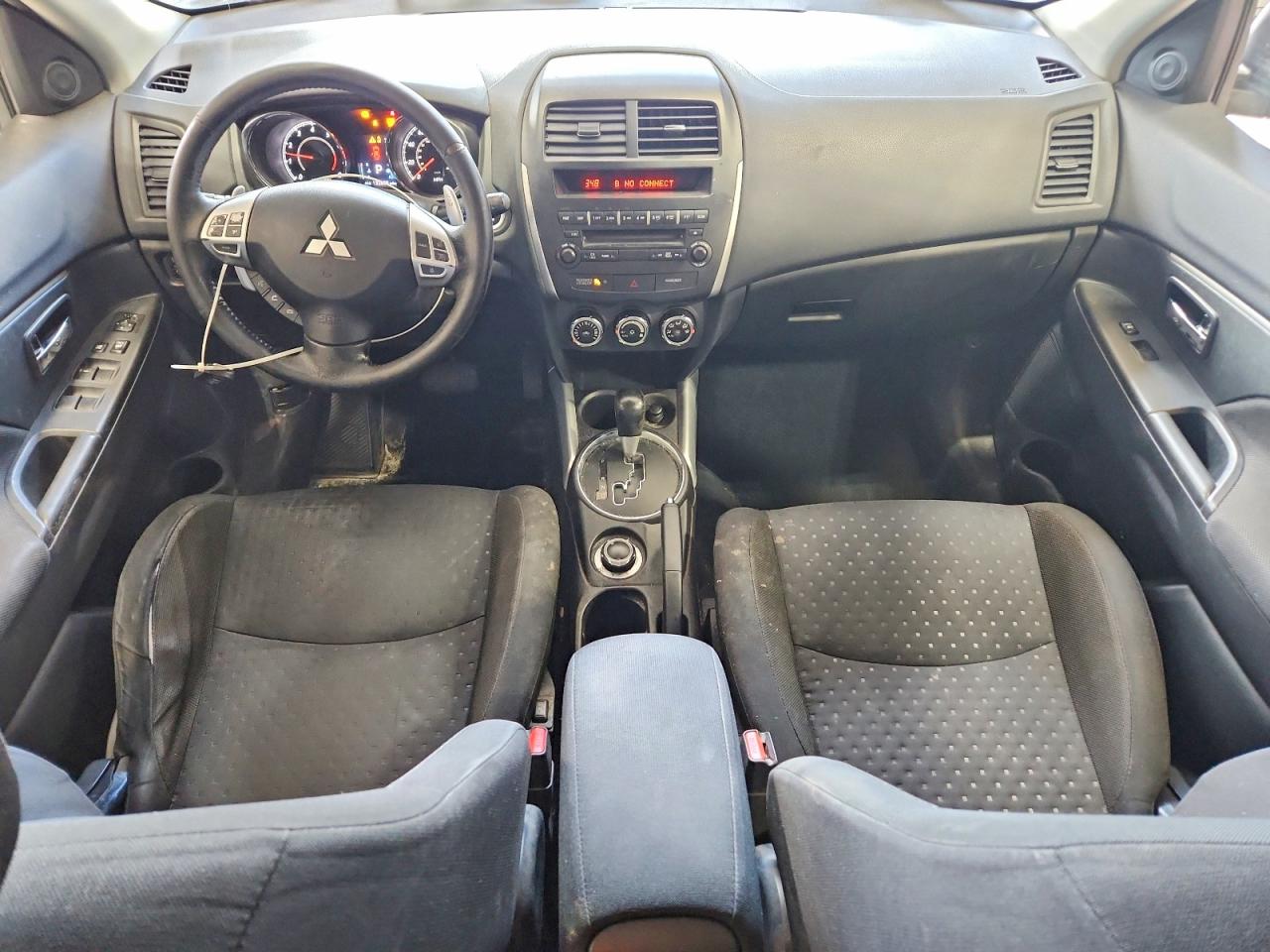 2012 Mitsubishi Outlander Sport Se Black vin: JA4AR4AU3CZ002175