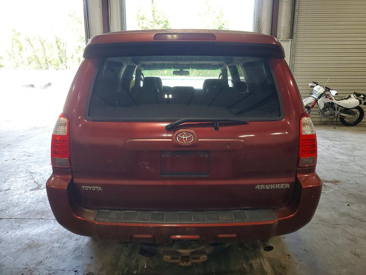 2007 Toyota 4runner Limited Red vin: JTEBT17R078040130