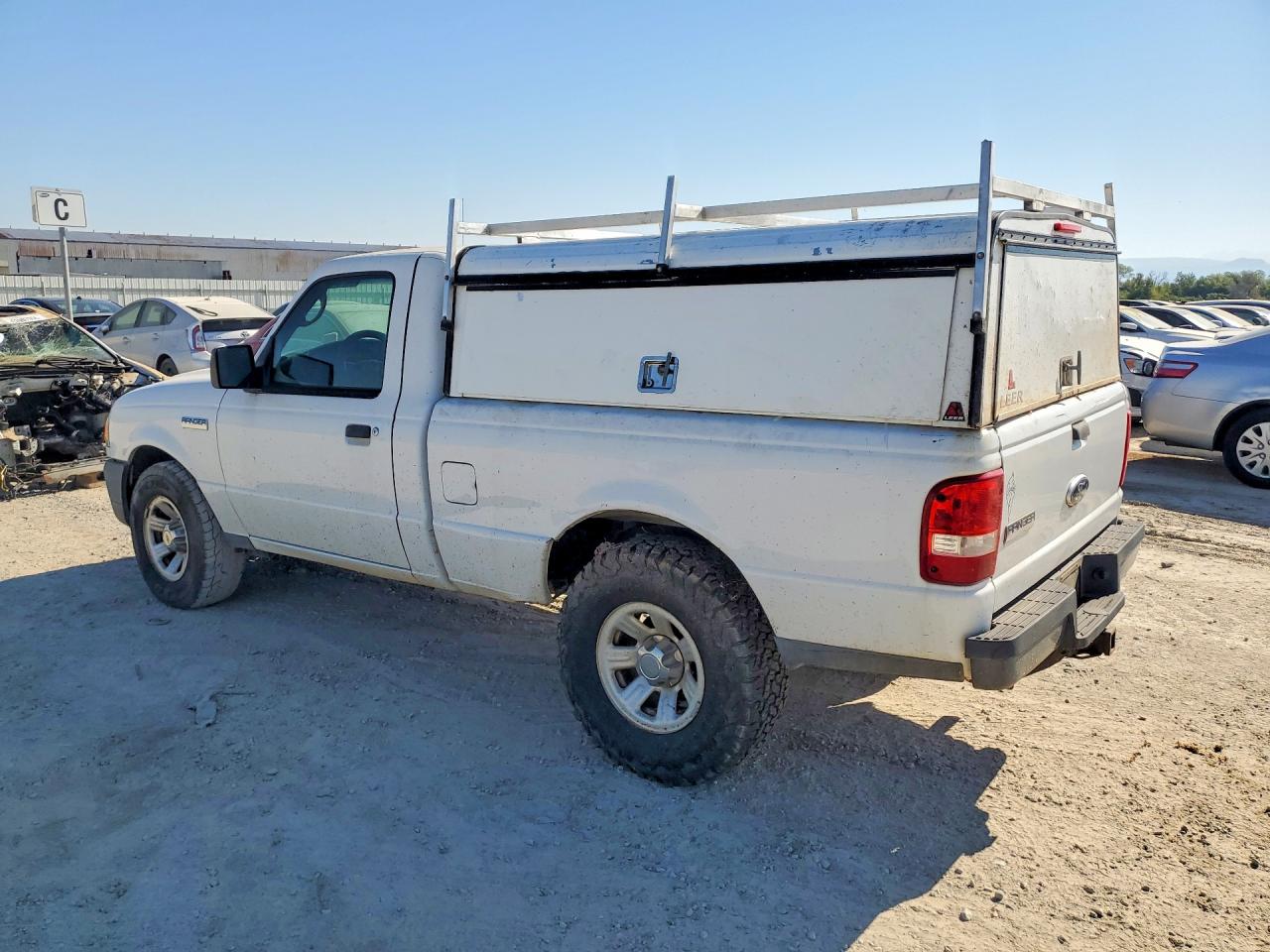 2011 Ford Ranger White vin: 1FTKR1AD3BPA02969