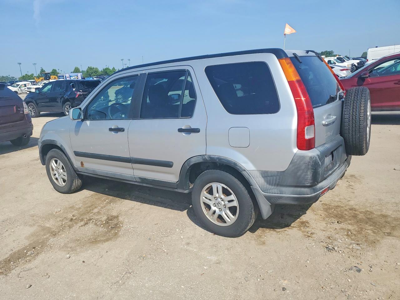 2002 Honda Cr-v Ex Серебряный vin: JHLRD78802C008196