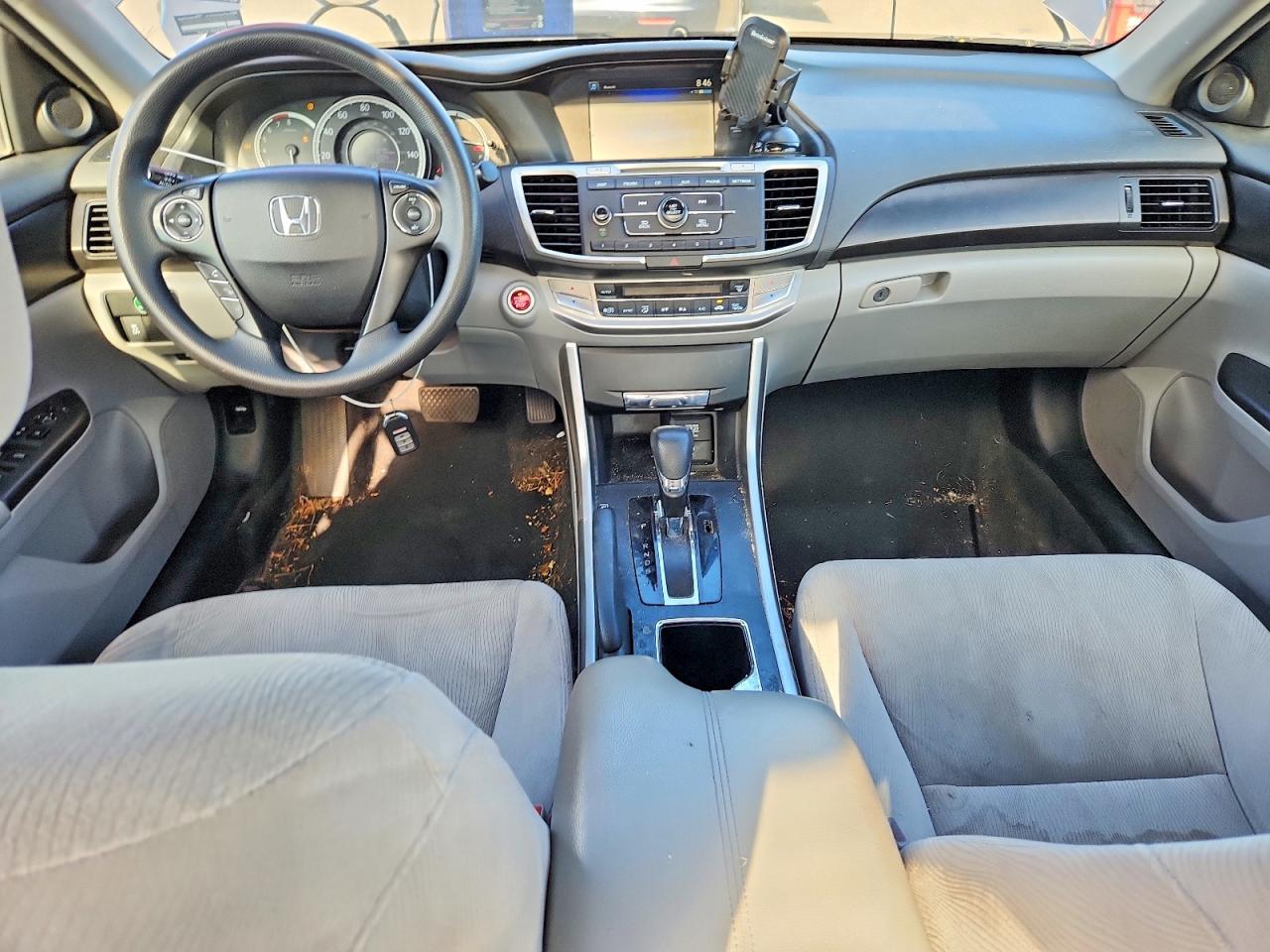 2013 Honda Accord Ex Серый vin: 1HGCR2F73DA142153