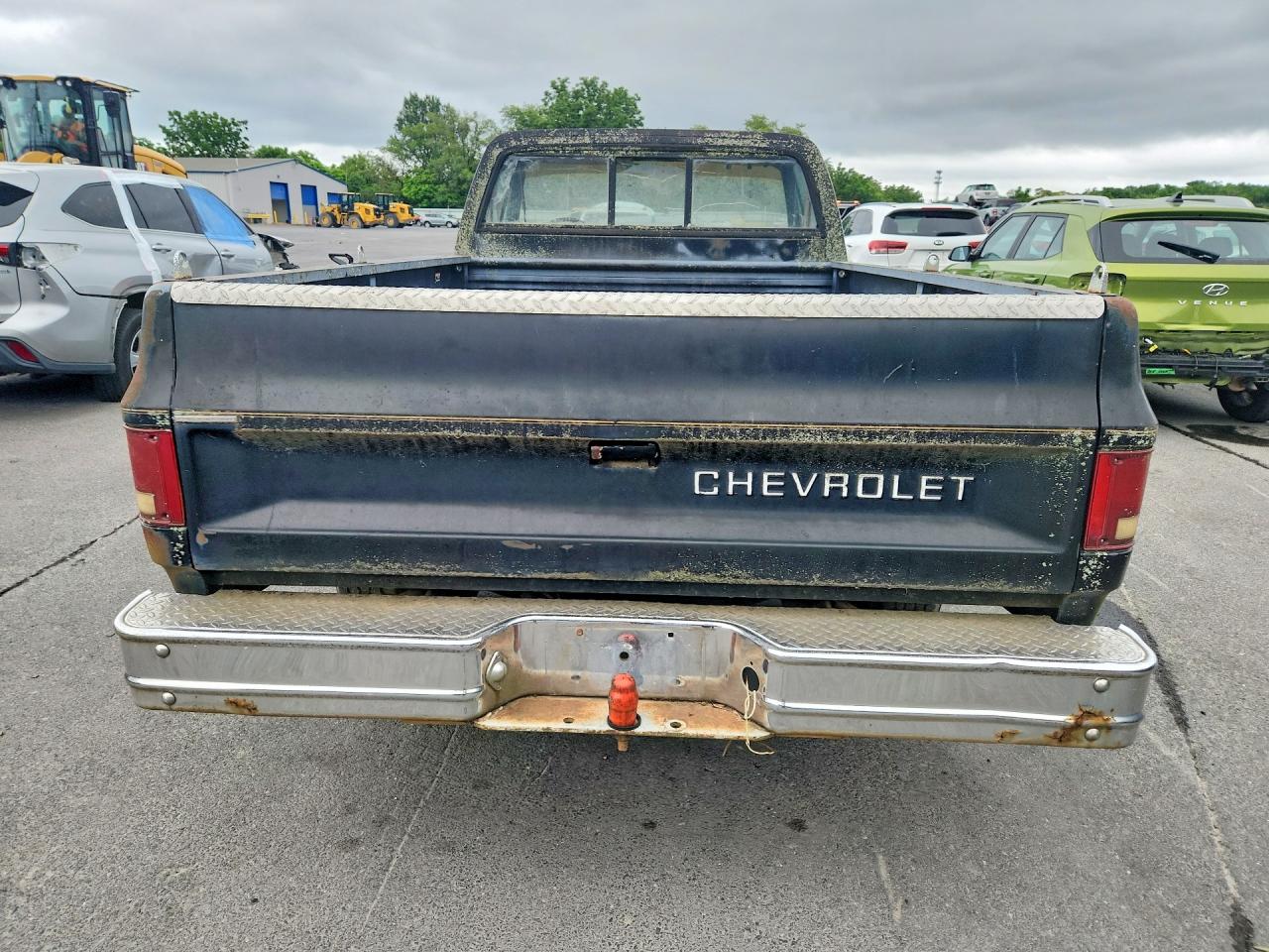1987 Chevrolet R10 Black vin: 1GCCR14HXHF311288