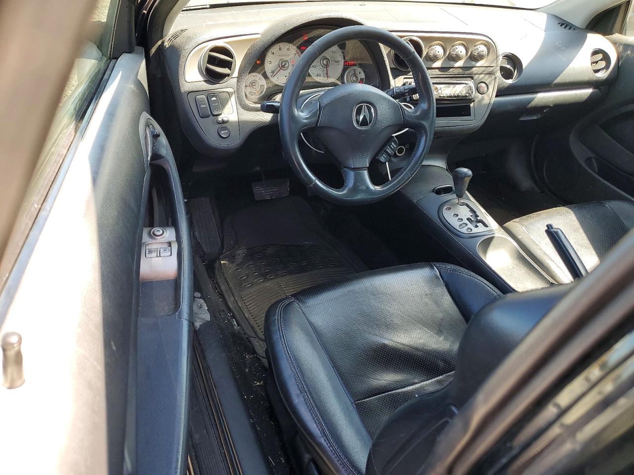 2002 Acura Rsx Black vin: JH4DC54892C007311