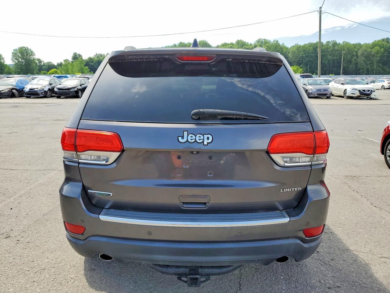 2014 Jeep Grand Cherokee Limited Gray vin: 1C4RJEBM9EC405037