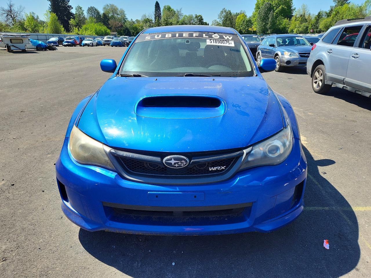 2011 Subaru Impreza Wrx Синий vin: JF1GV7E67BG514479