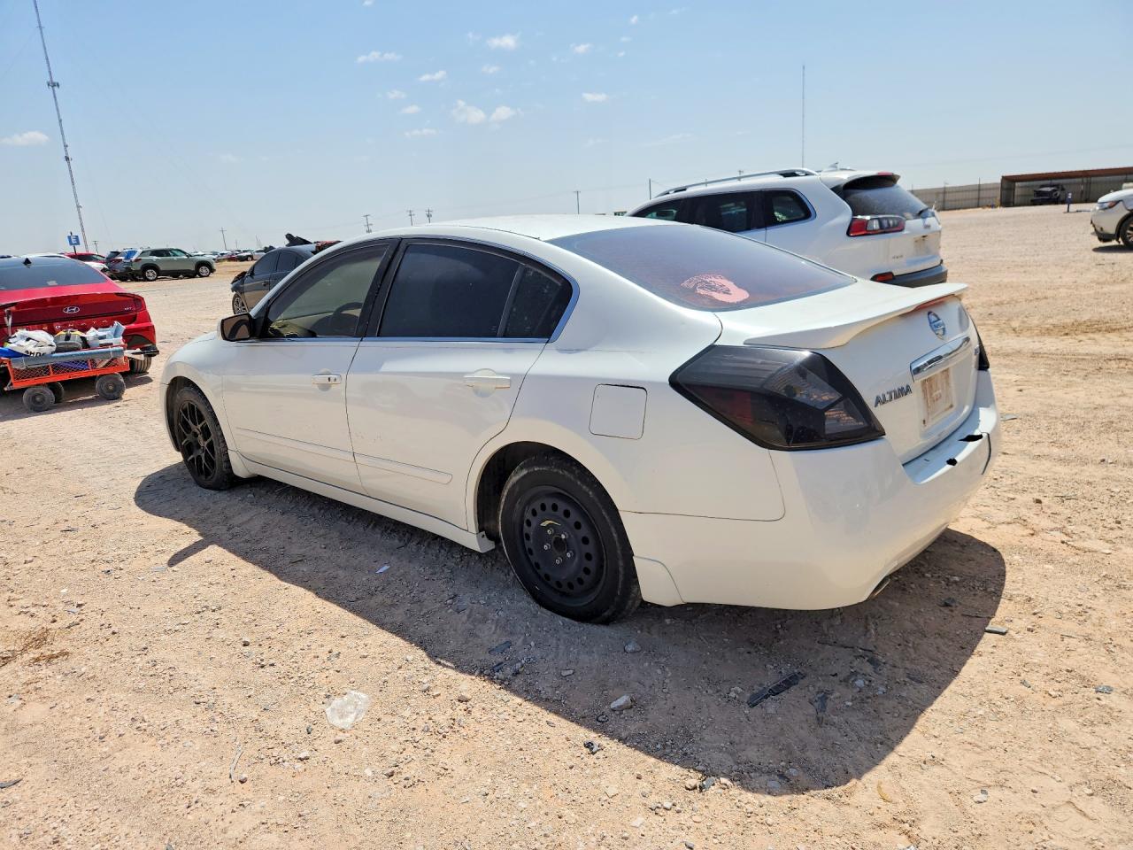 2009 Nissan Altima 2.5 White vin: 1N4AL21E39N439328