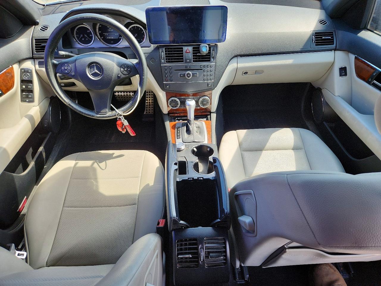 2010 Mercedes-benz C 300 4matic Blue vin: WDDGF8BB9AR124085