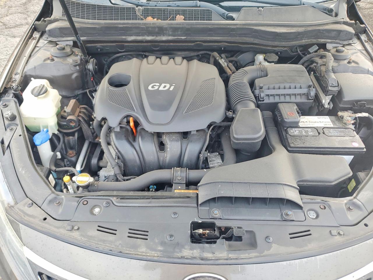 2012 Kia Optima Lx Серый vin: 5XXGM4A79CG066992