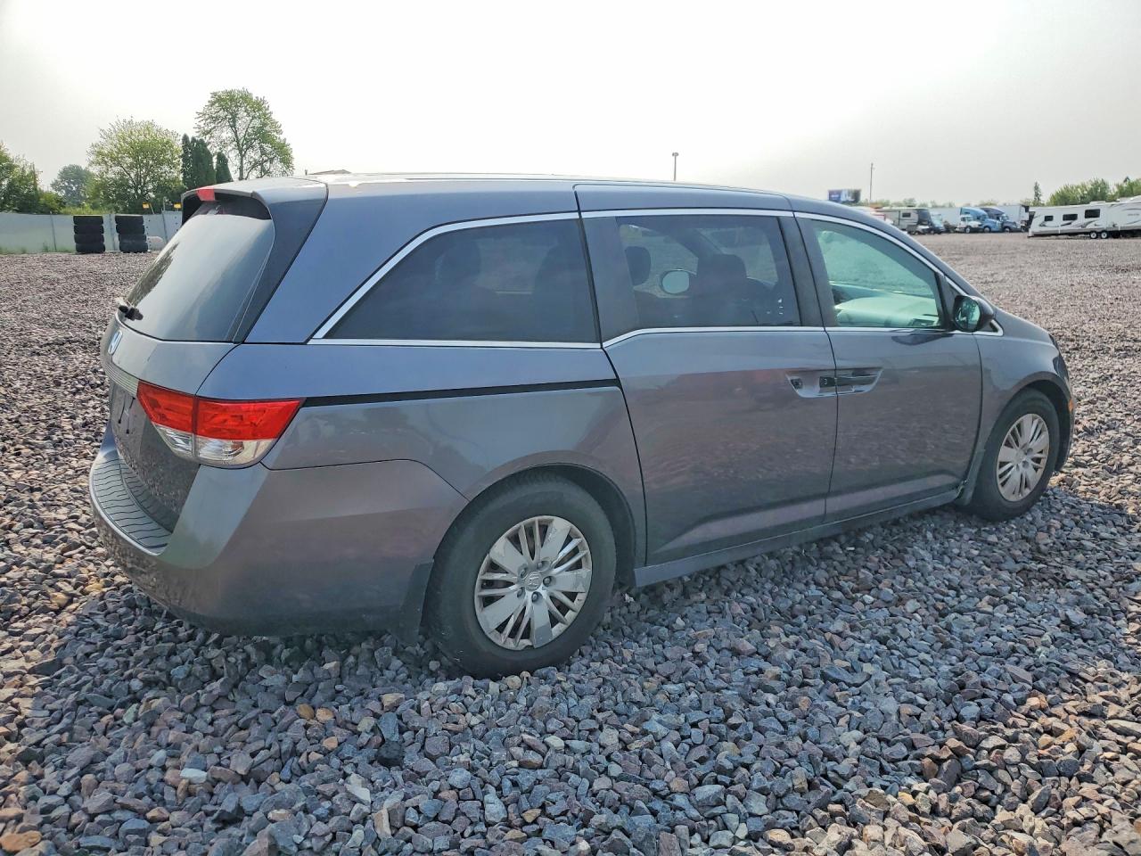 2015 Honda Odyssey Lx Серый vin: 5FNRL5H20FB051073