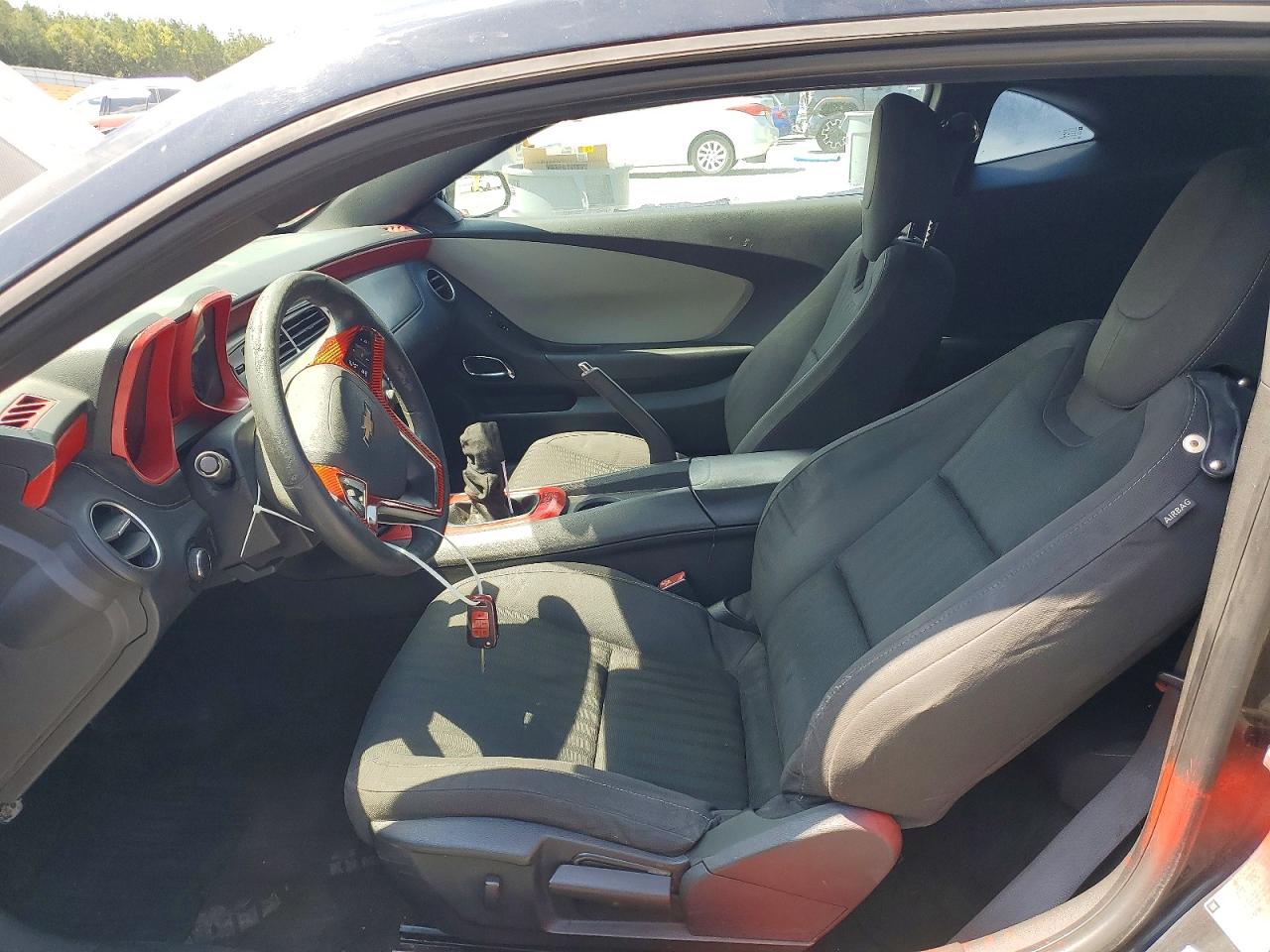2012 Chevrolet Camaro Ls Black vin: 2G1FE1E32C9182789